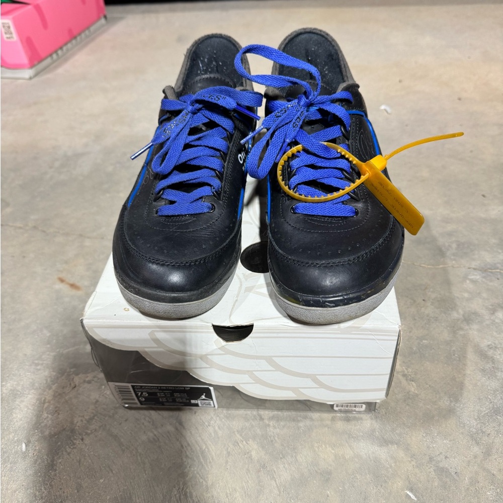 The Off-White x Air Jordan 2 Retro Low SP 
Size 7.5